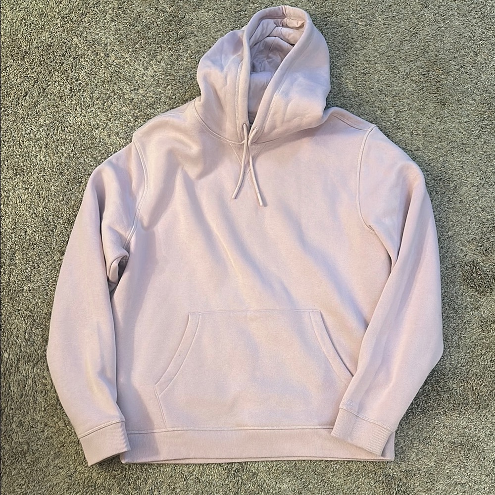 DSG Pale Pink Hooded Pullover Sweatshirt